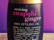 Reviving awapuhi ginger