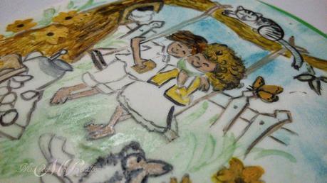 GALLETA DE LA AMISTAD, PINTAD A MANO