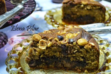 Pastel de canela y Nutella