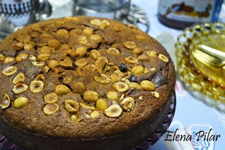 Pastel de canela y Nutella