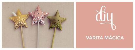 DIY: Varita mágica con forma de estrella
