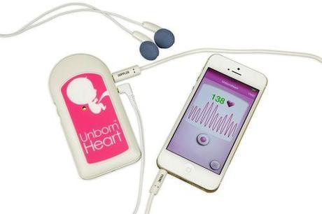 Doppler Fetal UnbornHeart compatible con iOS y Android