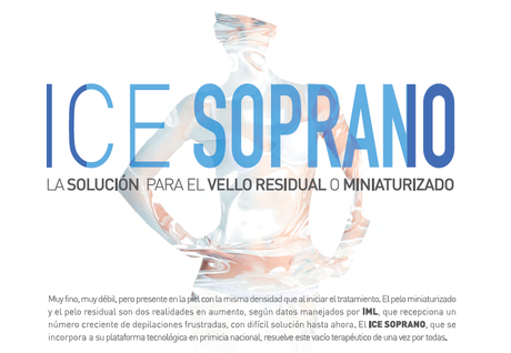 ICE SOPRANOANO, La solución para el vello residual o miniaturizado ya en IML