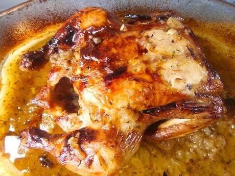 POLLO ASADO AL HORNO