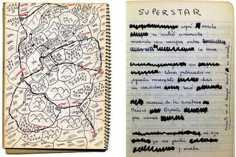 Bolaño, asignatura pendiente Mapa de 'El Tercer Reich' de Roberto Bolaño