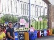 Tras protestas, recinto central UASD suspende clases.