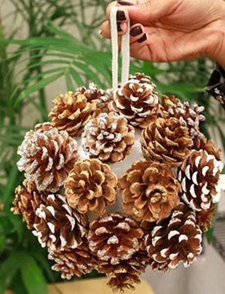 Decoración de Navidad con Piñas – Bricolaje, Ideas Y Trucos de Decoración