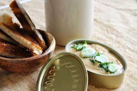 receta: paté de mejillones en escabeche