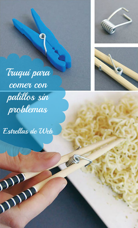 Cómo comer con palillos fácilmente