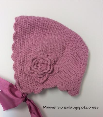 Patrón capota de ganchillo