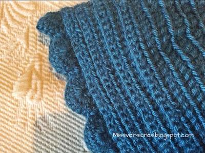 Mini canastilla de ganchillo