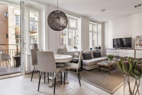 La mezcla entro urbano y nórdico