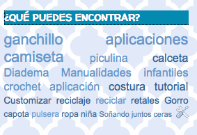 Etiquetas o keywords. Cómo categorizar nuestro blog Vista nube de tags o etiquetas