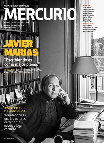 Javier Marías en Revista Mercurio.