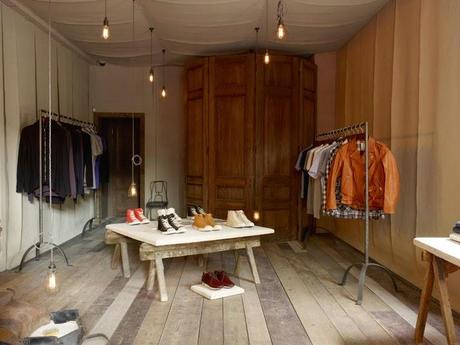 Hostem, una boutique de lujo al más puro estilo vintage industrial