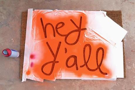 DIY: una alfombra nueva en un momento!