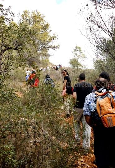 Senderismo de los sentidos en la sierra de Espadán