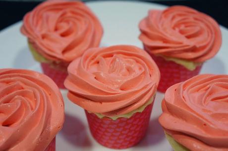 Cupcakes de rosas