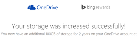 Consigue 100 GB gratis de almacenamiento adicional en tu cuenta OneDrive