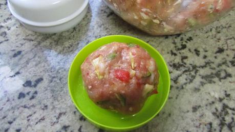 Hamburguesas con verduras