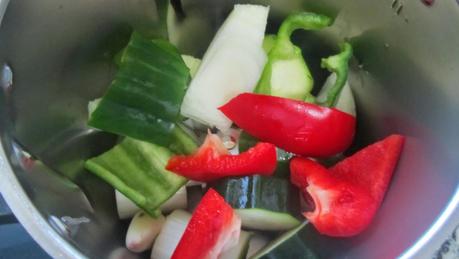 Hamburguesas con verduras