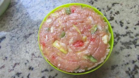 Hamburguesas con verduras