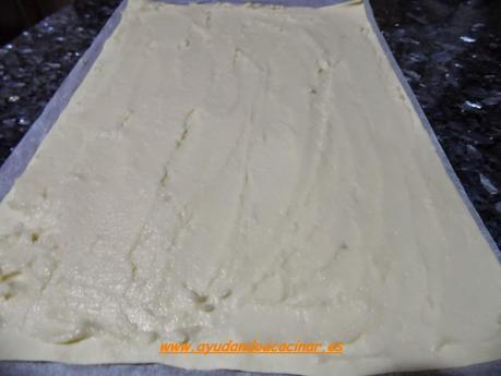 Palmeritas de crema y chocolate