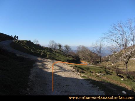 Ruta Foces del Rio Pendon y Varallonga: Cruce cercano a Les Praeres