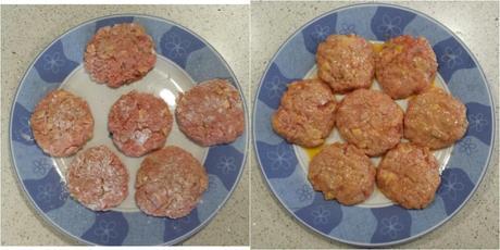 Receta filetes rusos rellenos