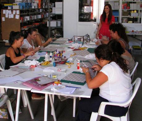 3º taller de Scrapbook,Layout Vintage Dayka