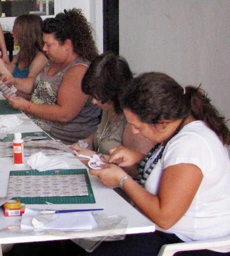 3º taller de Scrapbook,Layout Vintage Dayka