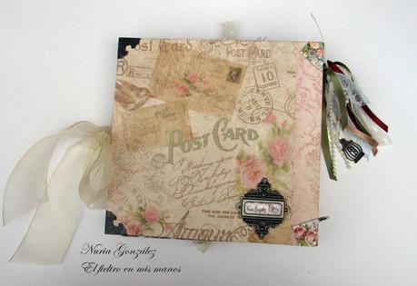 Álbum de Scrapbook para una despedida de soltera