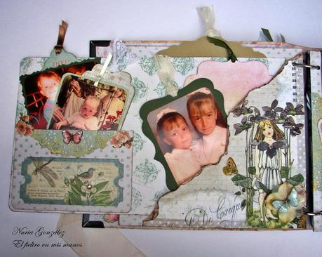 Álbum de Scrapbook para una despedida de soltera