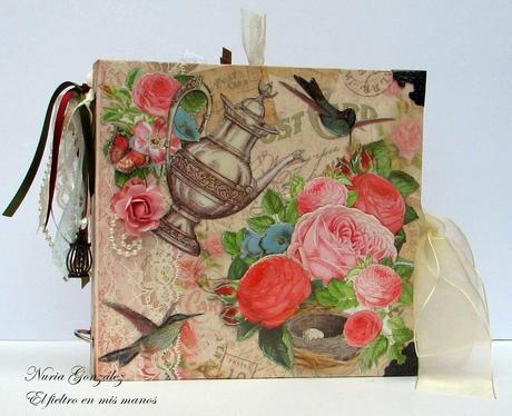 Álbum de Scrapbook para una despedida de soltera