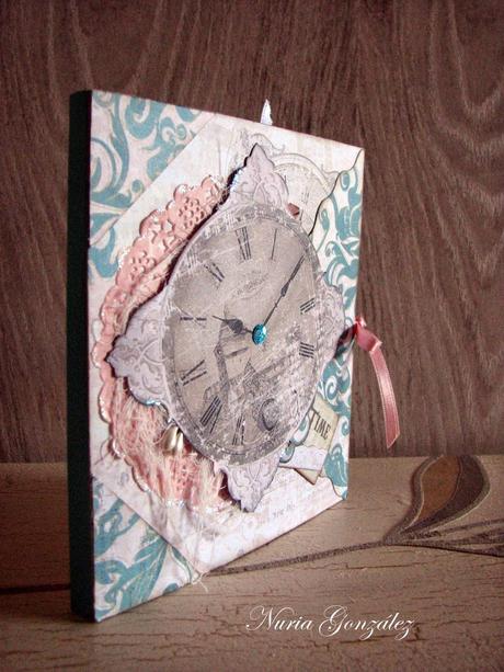 1º taller de Scrapbook en la papelería Doema,Mairena del Alcor