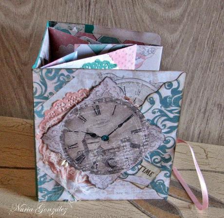 1º taller de Scrapbook en la papelería Doema,Mairena del Alcor