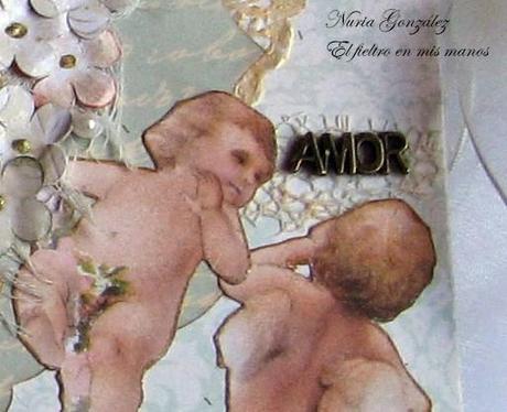 Álbum de bebe de scrapbook...esperando a Joel