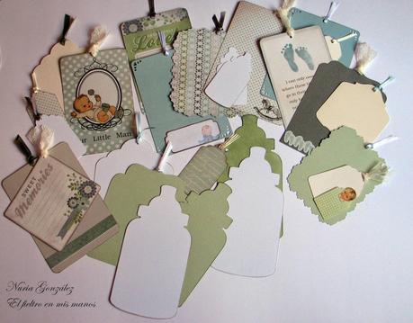 Álbum de bebe de scrapbook...esperando a Joel