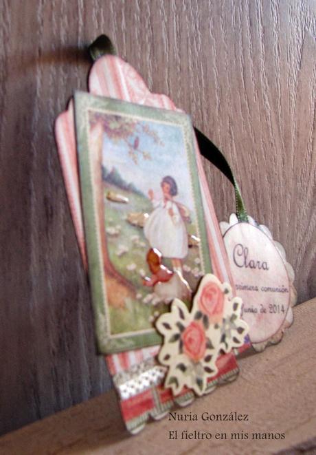 Recuerdos de comunión,puntos de libro de Scrapbook