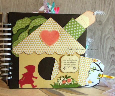 Álbum de scrapbook para Laia 2º parte