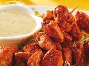 Brochetitas pollo adobado