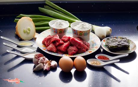 Sopa de pastel de arroz - Tteokguk 떡국