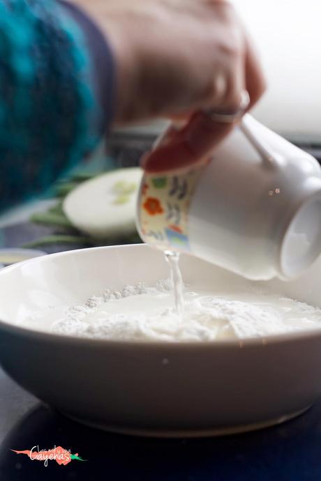 Sopa de pastel de arroz - Tteokguk 떡국