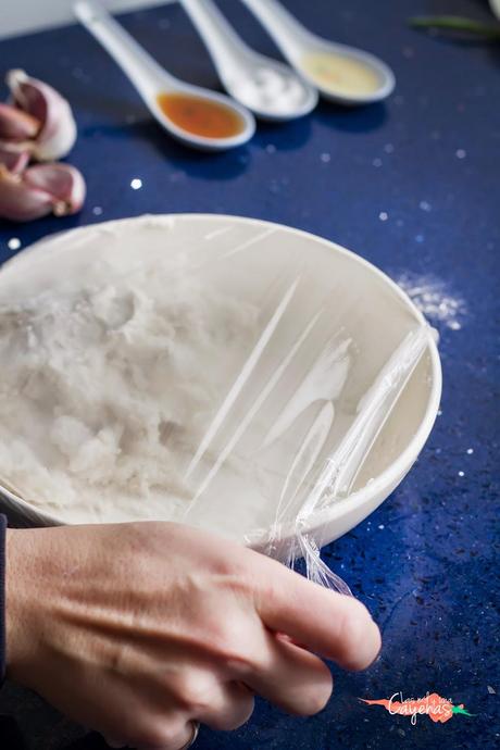 Sopa de pastel de arroz - Tteokguk 떡국