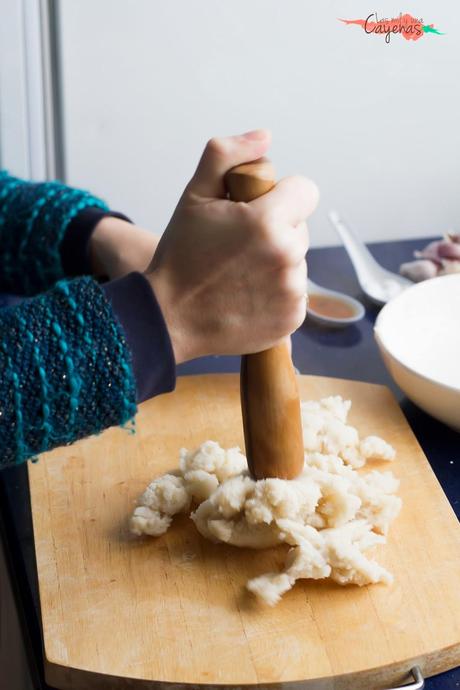 Sopa de pastel de arroz - Tteokguk 떡국