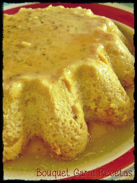 Flan especiado de naranjas (con sólo 3 huevos)