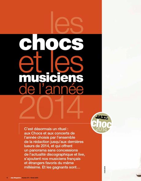 Jazz Magazine, Mejores discos año 2014-CHOC