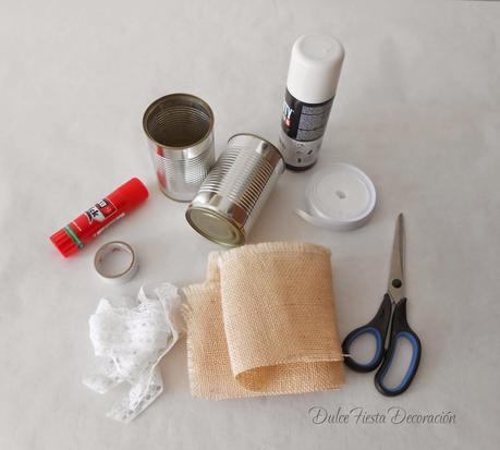 Me gusta reciclar: latas de conservas Me gusta reciclar: latas de conservas