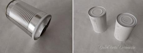 Me gusta reciclar: latas de conservas Me gusta reciclar: latas de conservas