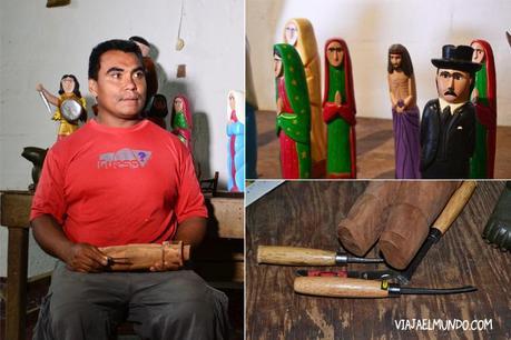 San Miguel, el pueblo tímido Tallador